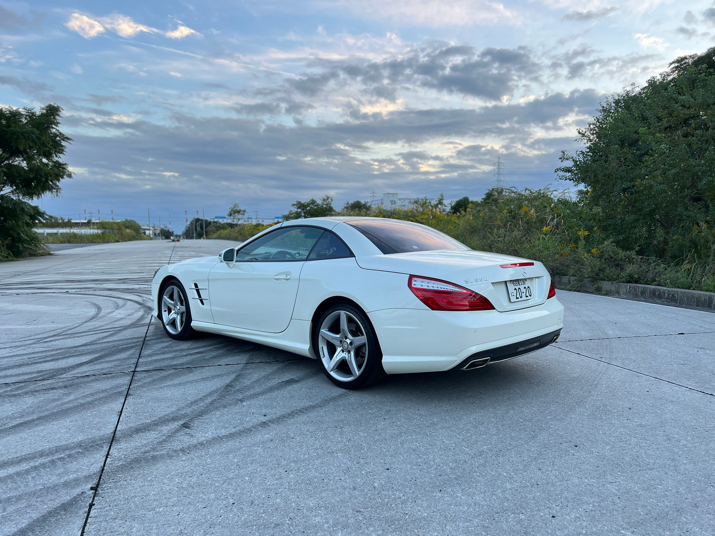 Mercedes Benz SL350 AMG Cabrio | 46.620 km | Airscarf & Rückfahrkamera | R231