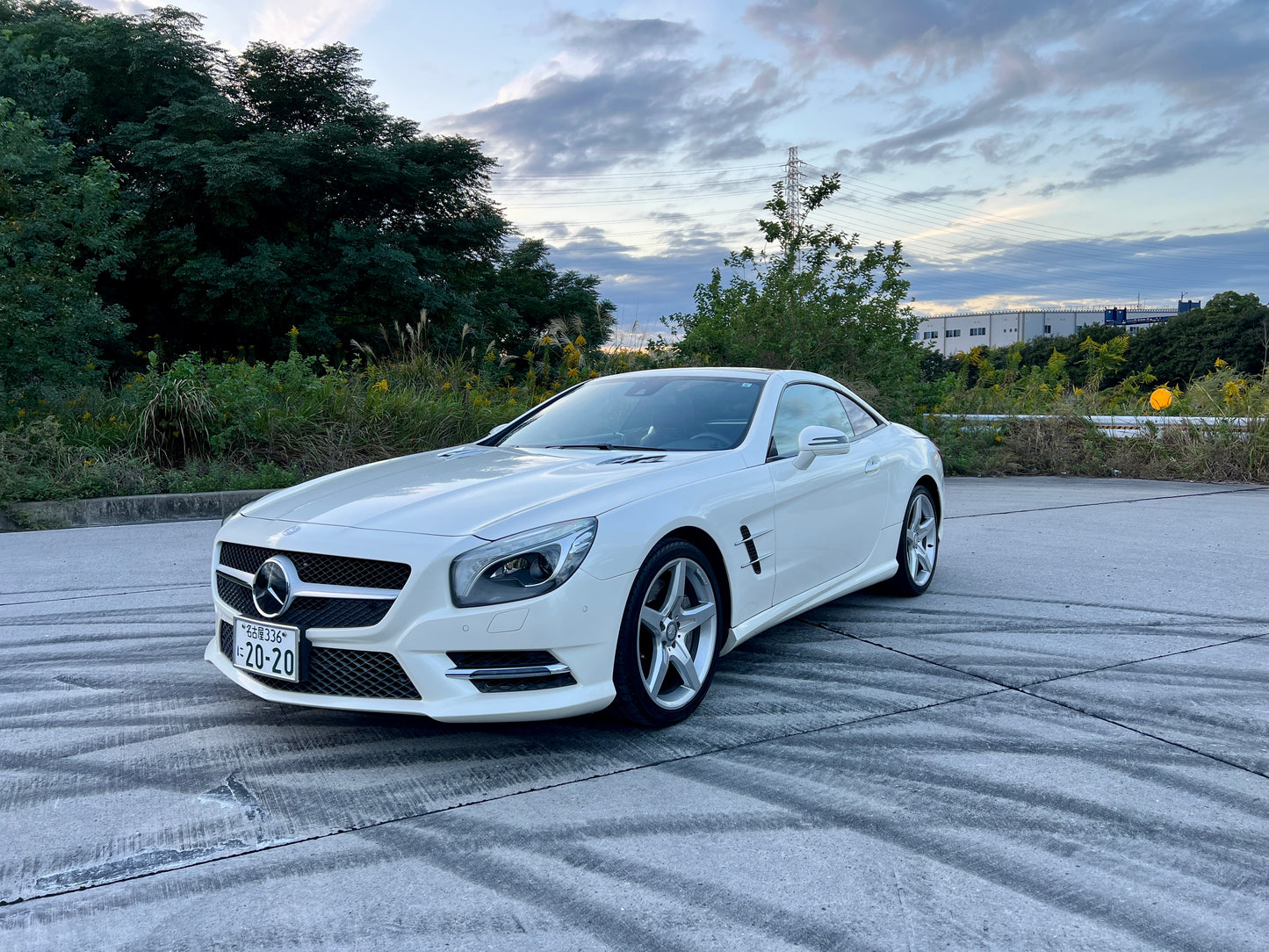 Mercedes Benz SL350 AMG Cabrio | 46.620 km | Airscarf & Rückfahrkamera | R231