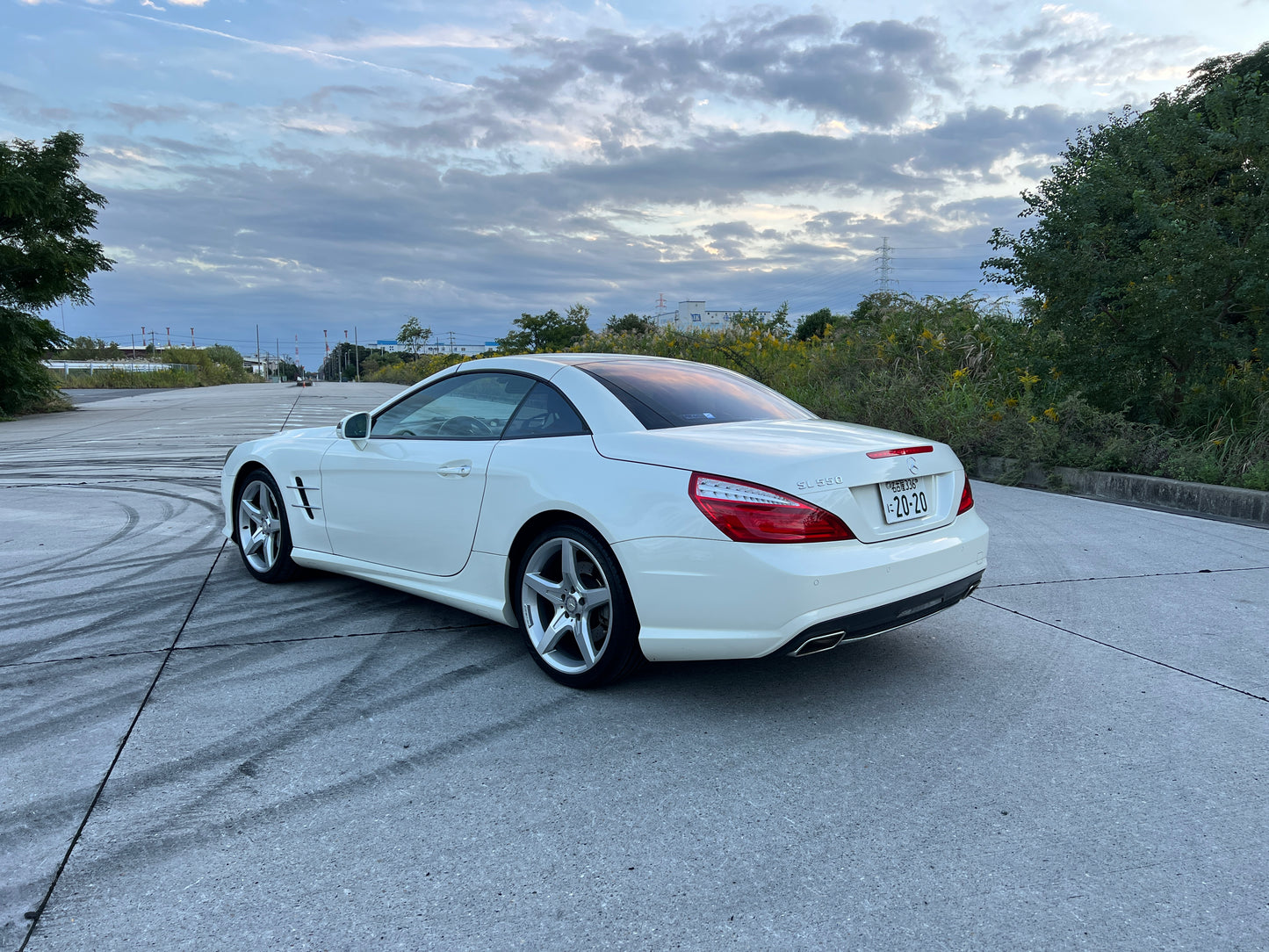 Mercedes Benz SL350 AMG Cabrio | 46.620 km | Airscarf & Rückfahrkamera | R231