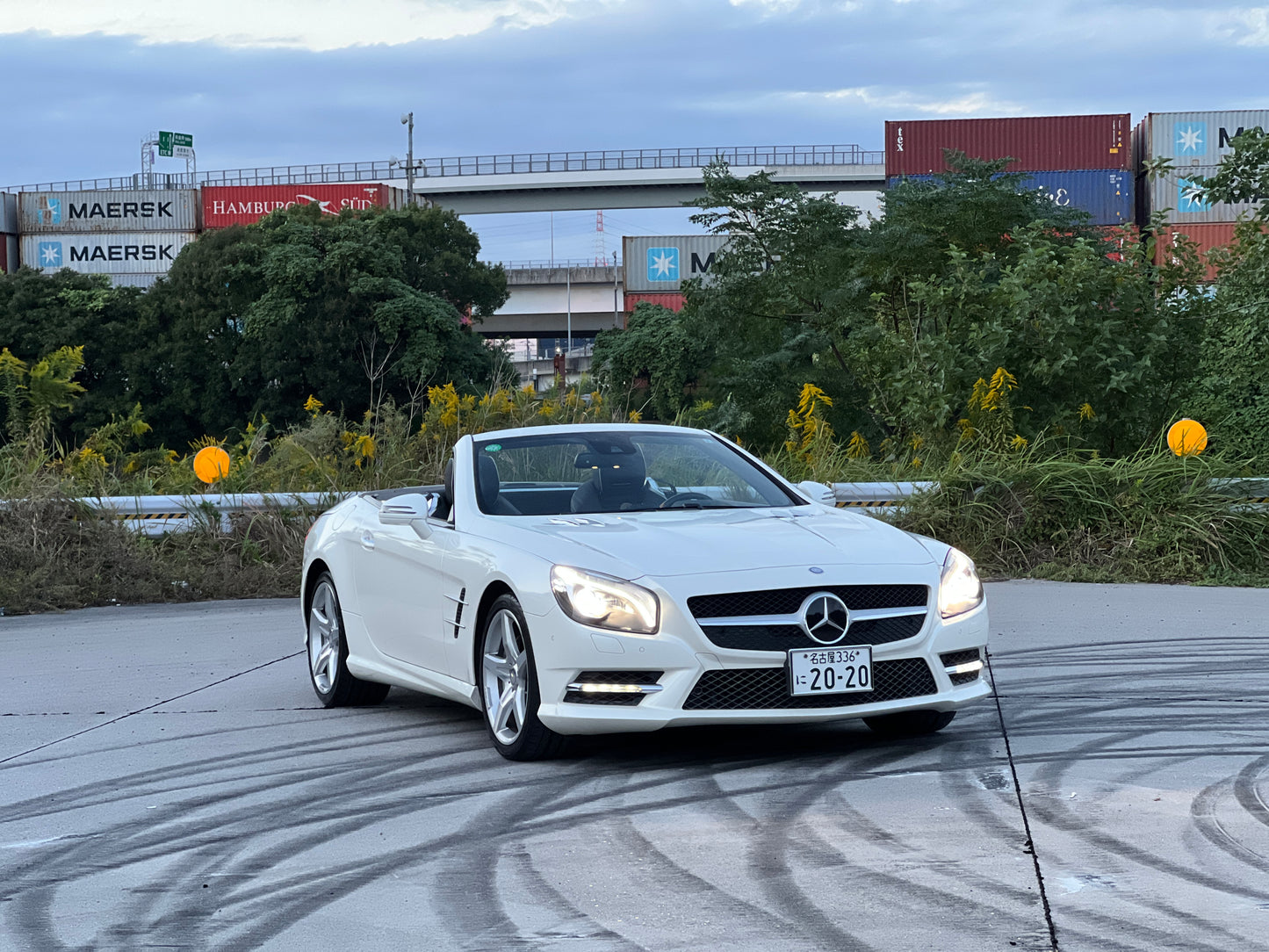 Mercedes Benz SL350 AMG Cabrio | 46.620 km | Airscarf & Rückfahrkamera | R231