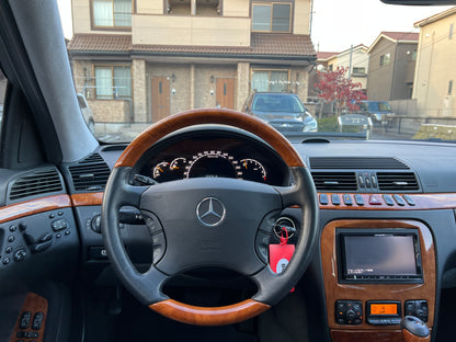 Mercedes Benz S55 L AMG | W220 | 62.009 km | 360 PS | Sitzklimatisierung hinten