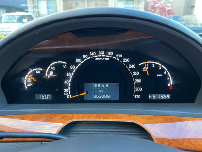 Mercedes Benz S55 L AMG | W220 | 62.009 km | 360 PS | Sitzklimatisierung hinten