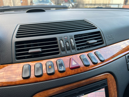 Mercedes Benz S55 L AMG | W220 | 62.009 km | 360 PS | Sitzklimatisierung hinten