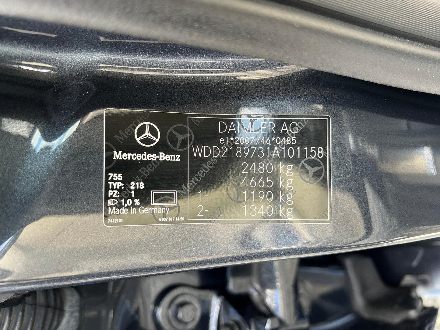 Mercedes Benz CLS500 AMG | Shooting Brake | X219 | 81.414 km | 408 PS | Kombi