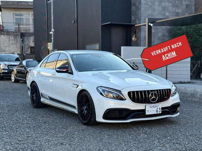 Mercedes Benz C63S AMG Edition 1 | 93.200 km | 510 PS | Sportabgas | Head-up