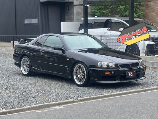 Nissan Skyline R34 (GTT) 25GT Turbo | R34 | 77.838 km | 280 PS | Schalter!