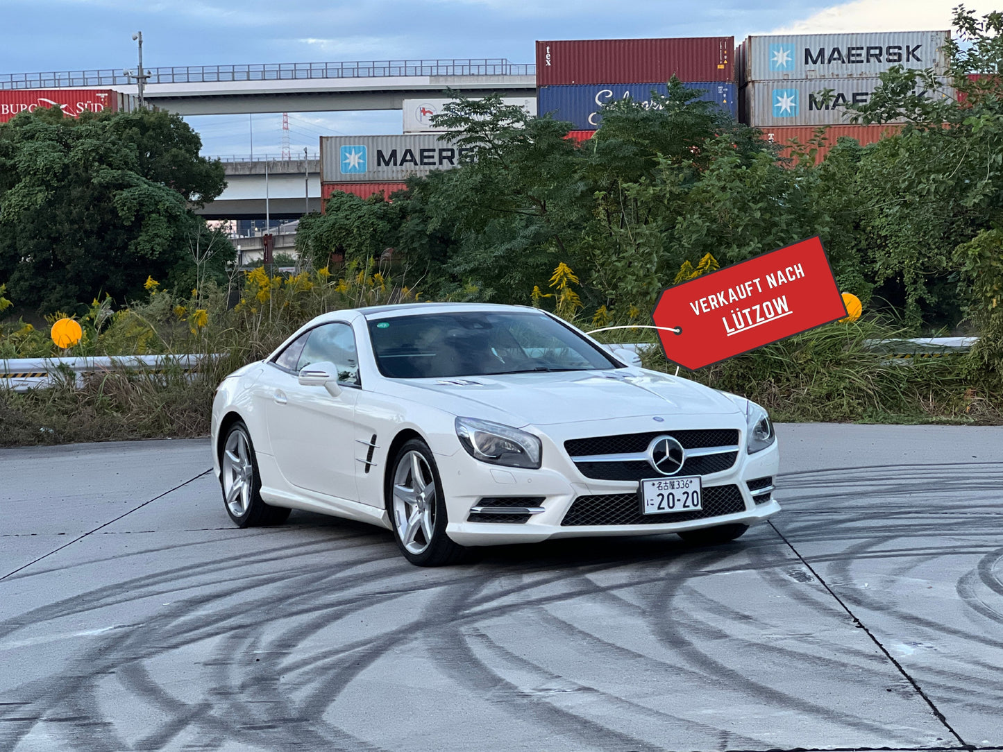 Mercedes Benz SL350 AMG Cabrio | 46.620 km | Airscarf & Rückfahrkamera | R231