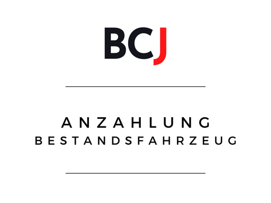 BCJ Anzahlung