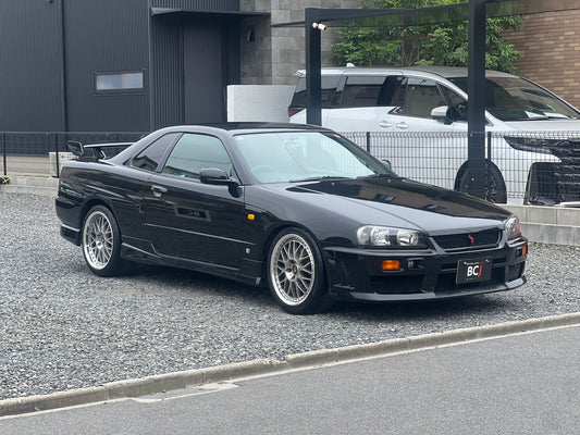 Nissan Skyline R34 (GTT) 25GT Turbo | R34 | 77.838 km | 280 PS | Schalter!