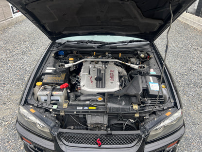 Nissan Skyline R34 (GTT) 25GT Turbo | R34 | 77.838 km | 280 PS | Schalter!