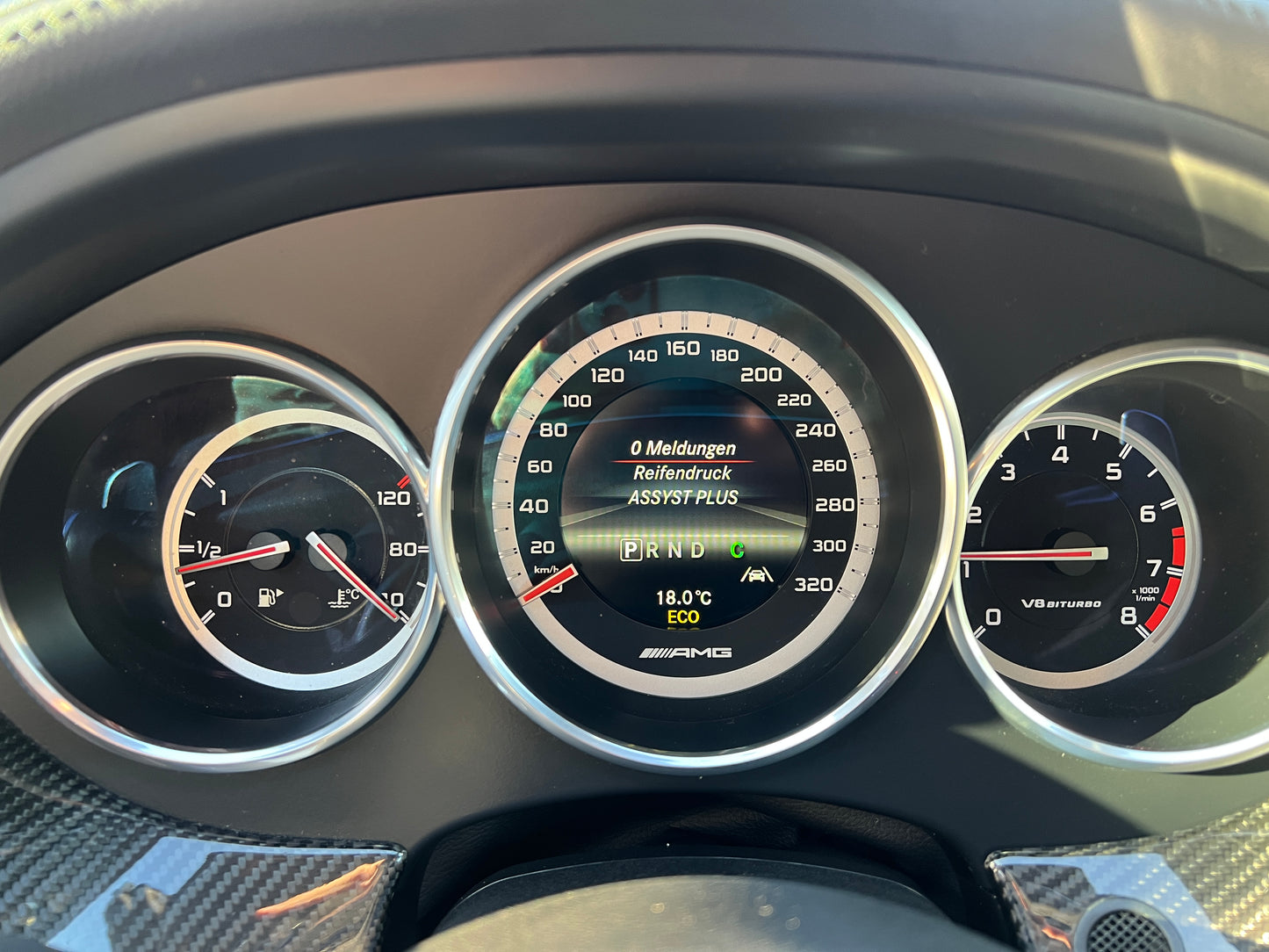 Mercedes Benz CLS63 AMG | 98.395 km | 557 PS | DE | Performance | Nachtsicht