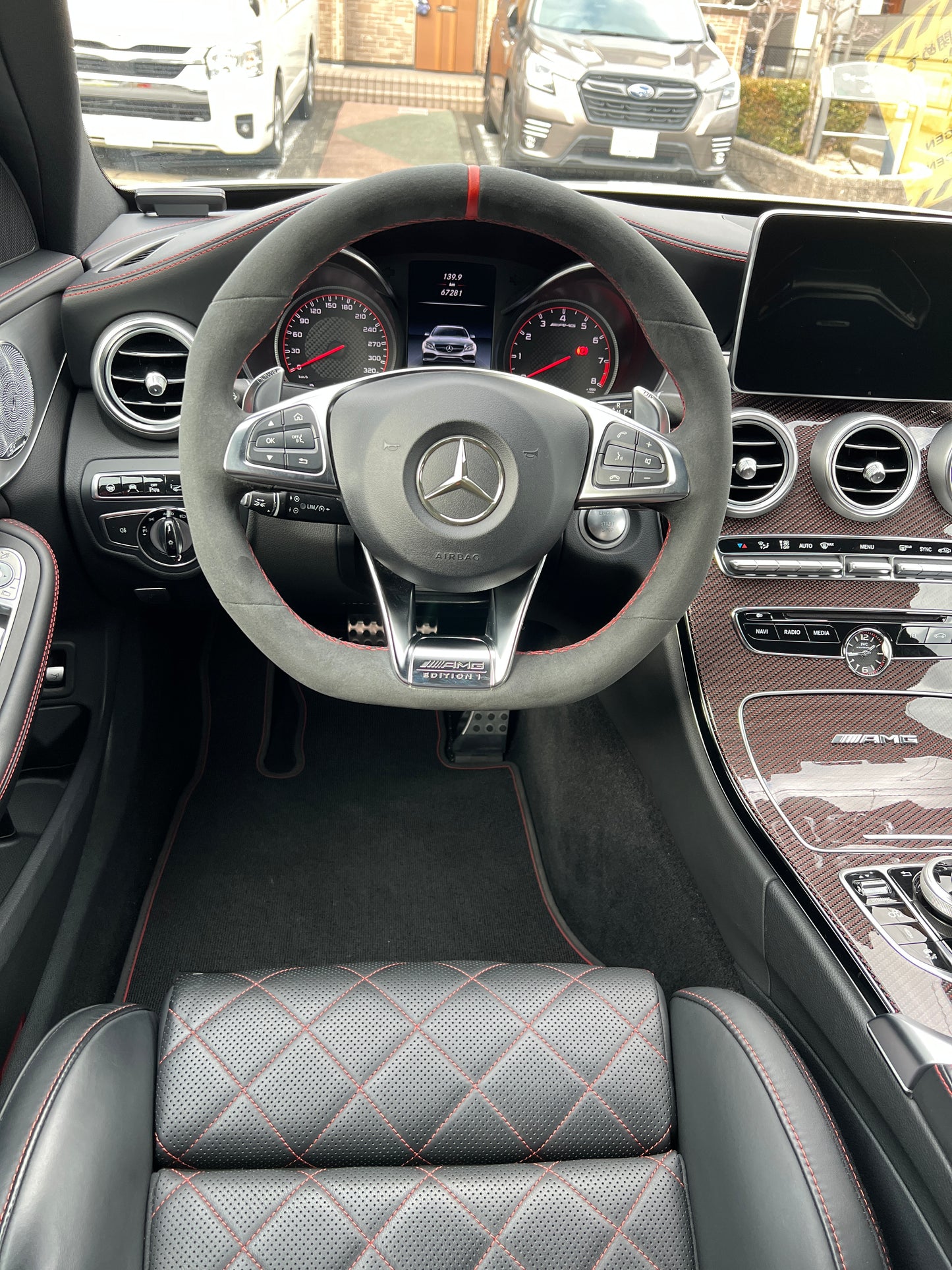 Mercedes Benz C63S AMG Edition 1 | 67.281 km | 510 PS | Keyless-Go
