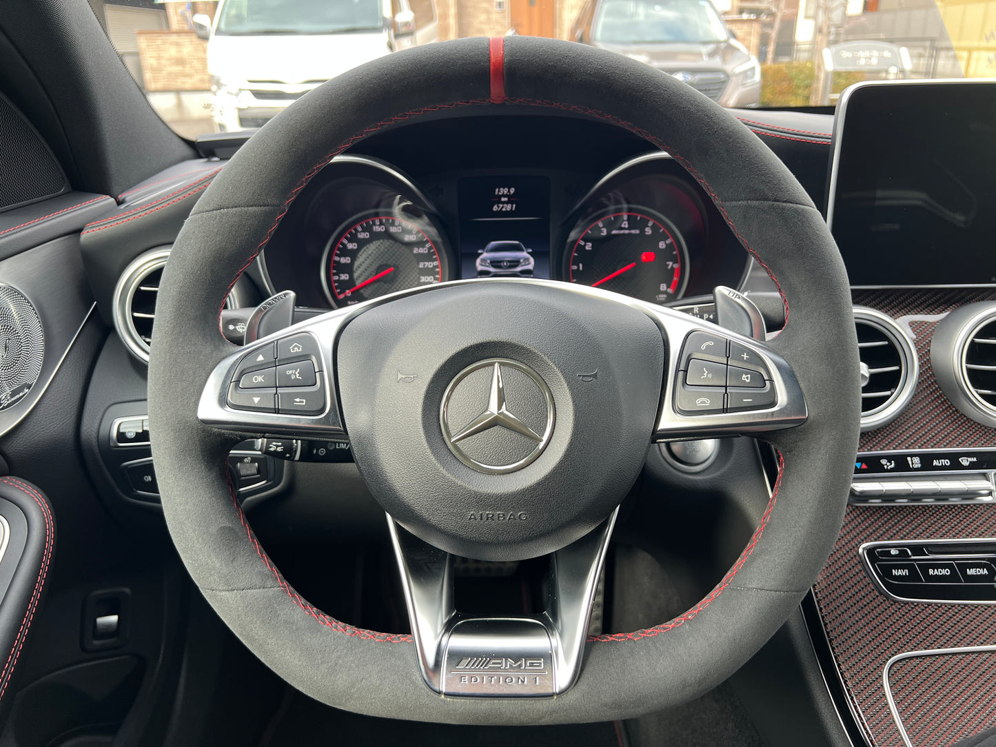 Mercedes Benz C63S AMG Edition 1 | 67.281 km | 510 PS | Keyless-Go