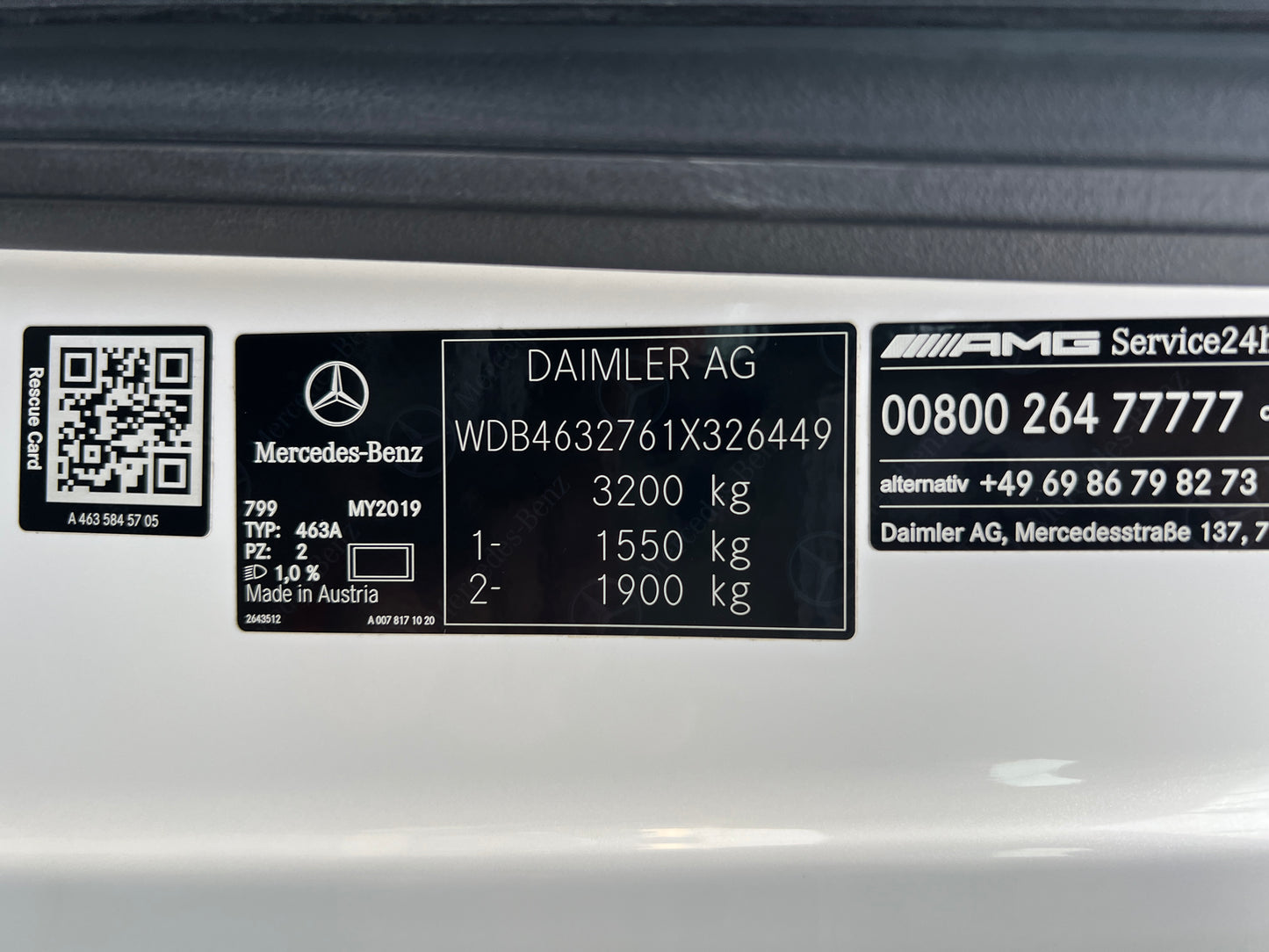 Mercedes Benz G63 AMG | X463 | 56.247 km | 585 PS | 360°-Kamera | inkl. MwSt.