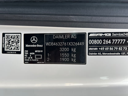 Mercedes Benz G63 AMG | X463 | 56.247 km | 585 PS | 360°-Kamera | inkl. MwSt.