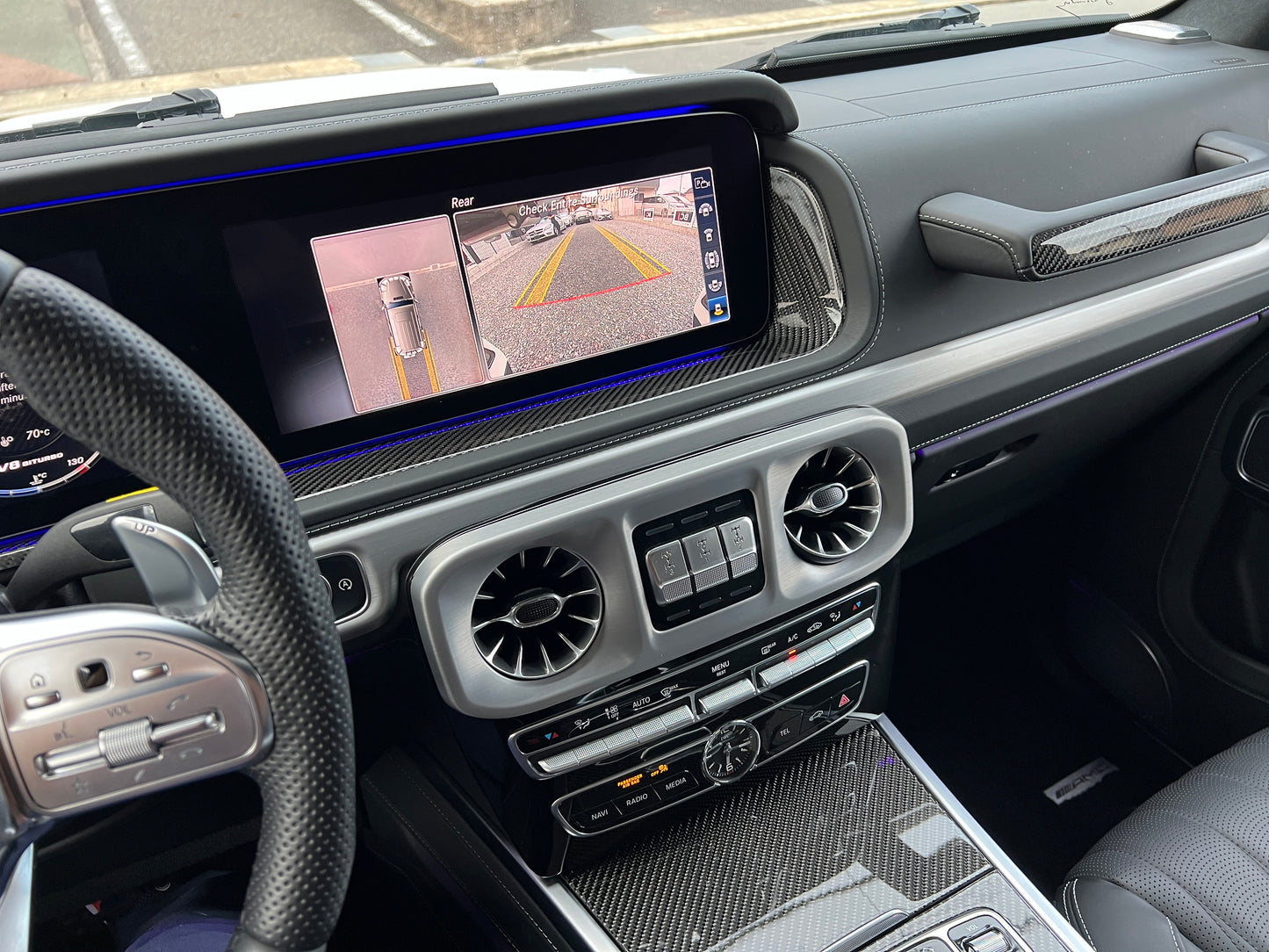 Mercedes Benz G63 AMG | X463 | 56.247 km | 585 PS | 360°-Kamera | inkl. MwSt.