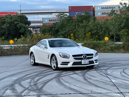 Mercedes Benz SL350 AMG Cabrio | 46.620 km | Airscarf & Rückfahrkamera | R231