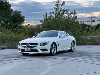 Mercedes Benz SL350 AMG Cabrio | 46.620km | Airscarf & Rückfahrkamera | R231